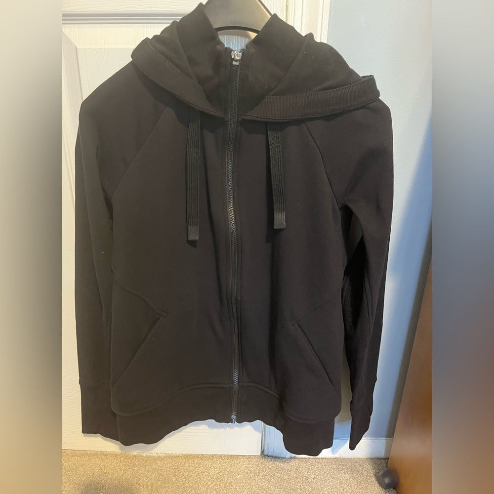 Athleta Black Zip up sweatshirt